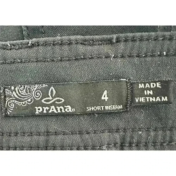 PrAna Women's 4 Halle Convertible Nylon Stretch Stormy Night Hiking Pants - Picture 6 of 6